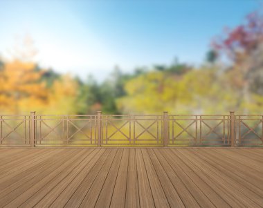 Balkon ve Teras, doğa arka plan bulanıklık