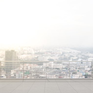 Balkon ve Teras dış arka plan bulanıklık