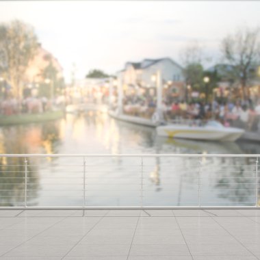 Balkon ve Teras dış arka plan bulanıklık