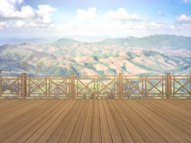 Balkon ve Teras, doğa arka plan bulanıklık