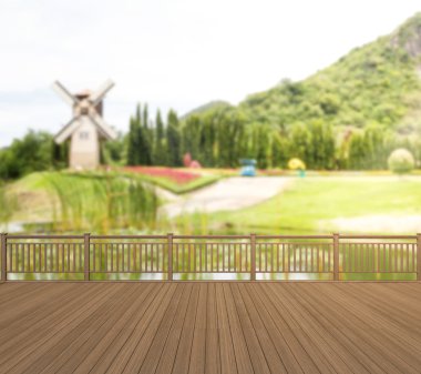 Balkon ve Teras, doğa arka plan bulanıklık