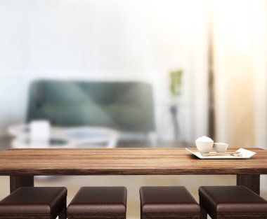 Masa üstü ve arka plan bulanıklık iç