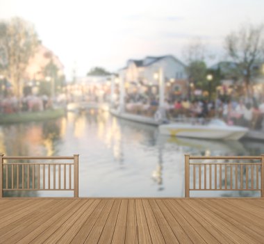 Balkon ve Teras dış arka plan bulanıklık