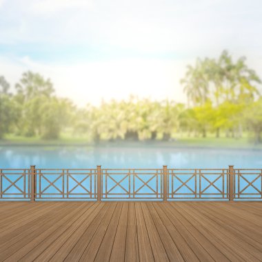 Balkon ve Teras, doğa arka plan bulanıklık