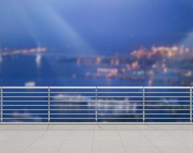 Balkon ve Teras dış arka plan bulanıklık