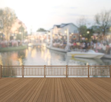 Balkon ve Teras dış arka plan bulanıklık