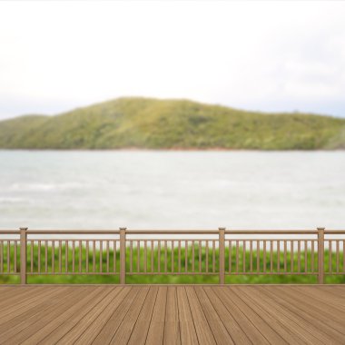 Balkon ve Teras, doğa arka plan bulanıklık