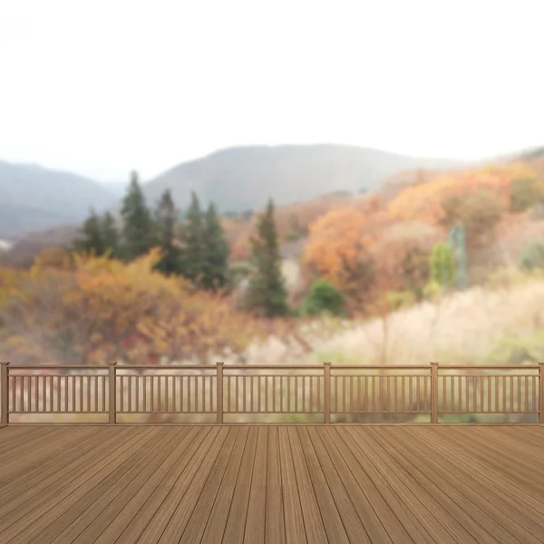 Balkon ve Teras, doğa arka plan bulanıklık