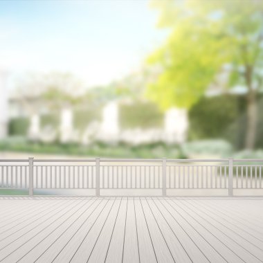 Balkon ve Teras dış arka plan bulanıklık