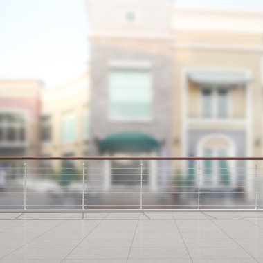 Balkon ve Teras dış arka plan bulanıklık