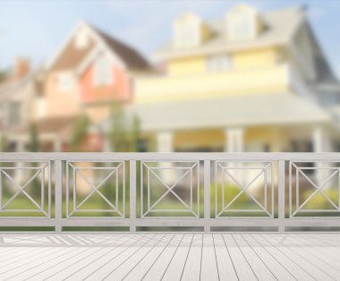 Balkon ve Teras dış arka plan bulanıklık