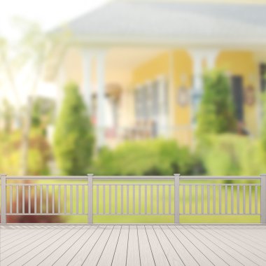 Balkon ve Teras dış arka plan bulanıklık