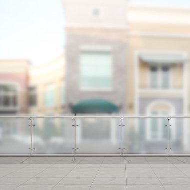 Balkon ve Teras dış arka plan bulanıklık