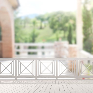 Balkon ve Teras dış arka plan bulanıklık