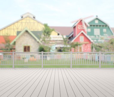 Balkon ve Teras dış arka plan bulanıklık