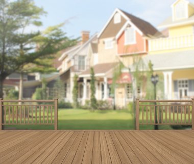 Balkon ve Teras dış arka plan bulanıklık