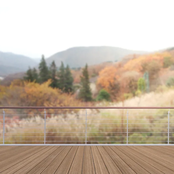 Balkon ve Teras, doğa arka plan bulanıklık