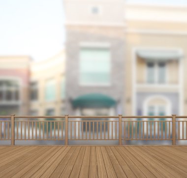 Balkon ve Teras dış arka plan bulanıklık