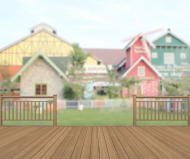 Balkon ve Teras dış arka plan bulanıklık