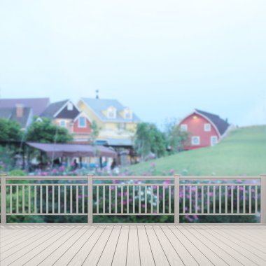 Balkon ve Teras dış arka plan bulanıklık