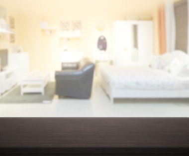 Yatak odasındaki Masa Üstü ve Görüntü Arkaplanı