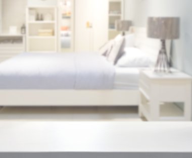 Yatak odasındaki Masa Üstü ve Görüntü Arkaplanı