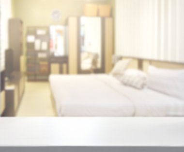 Yatak odasındaki Masa Üstü ve Görüntü Arkaplanı