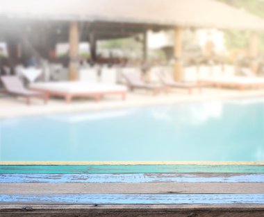 Masa üstü ve Görüntü Yüzme Arkaplan Havuzu