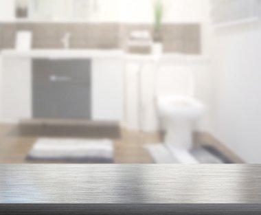Masa üstü ve arka plan bulanıklık banyo