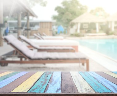 Masa üstü ve Görüntü Yüzme Arkaplan Havuzu