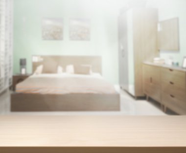 Yatak odasındaki Masa Üstü ve Görüntü Arkaplanı