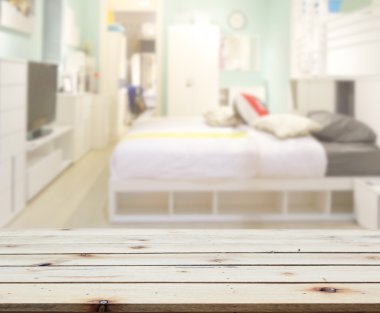 Yatak odasındaki Masa Üstü ve Görüntü Arkaplanı