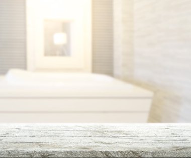 Masa üstü ve arka plan bulanıklık banyo