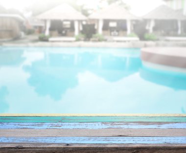 Masa üstü ve Görüntü Yüzme Arkaplan Havuzu