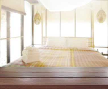 Yatak odasındaki Masa Üstü ve Görüntü Arkaplanı