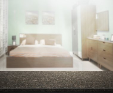 Yatak odasındaki Masa Üstü ve Görüntü Arkaplanı