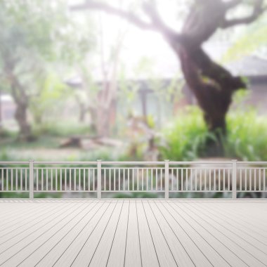 Balkon ve Teras dış arka plan bulanıklık