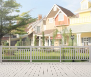 Balkon ve Teras dış arka plan bulanıklık