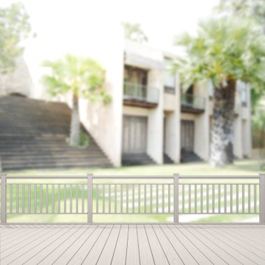 Balkon ve Teras dış arka plan bulanıklık