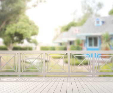 Balkon ve Teras dış arka plan bulanıklık