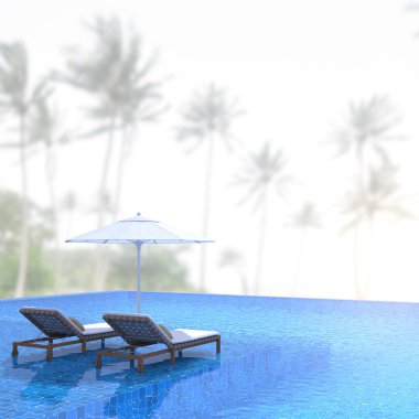 Balkon ve Teras, doğa arka plan bulanıklık