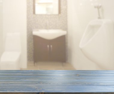 Masa üstü ve arka plan bulanıklık banyo