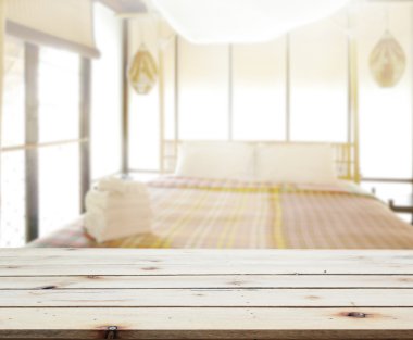 Yatak odasındaki Masa Üstü ve Görüntü Arkaplanı