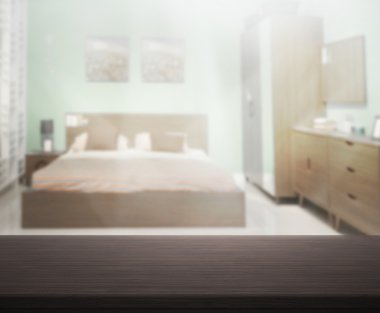 Yatak odasındaki Masa Üstü ve Görüntü Arkaplanı