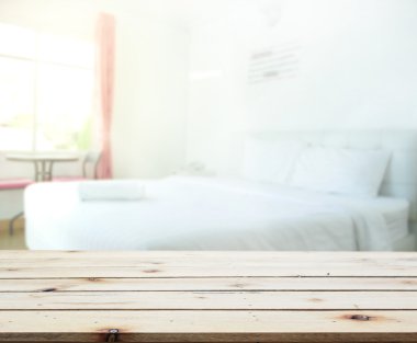 Yatak odasındaki Masa Üstü ve Görüntü Arkaplanı