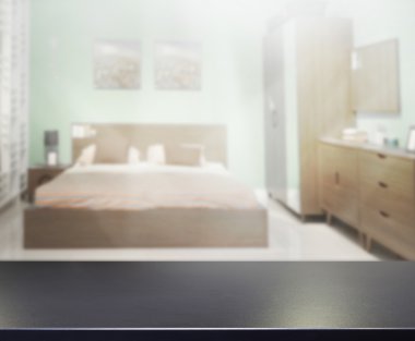 Yatak odasındaki Masa Üstü ve Görüntü Arkaplanı