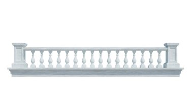 Beyaz Arkaplanda 3d Render Yapısı