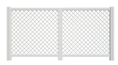 Beyaz Arkaplanda 3d Render Yapısı