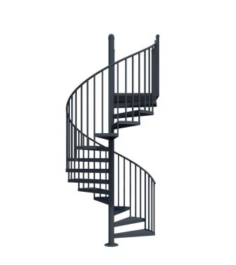 Beyaz Arkaplanda 3d Render Yapısı