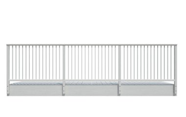 Beyaz Arkaplanda 3d Render Yapısı